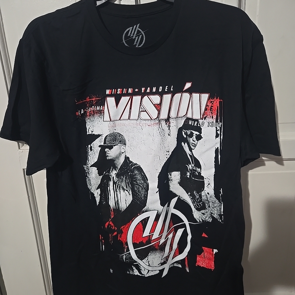 Black and Red Graphic Tee